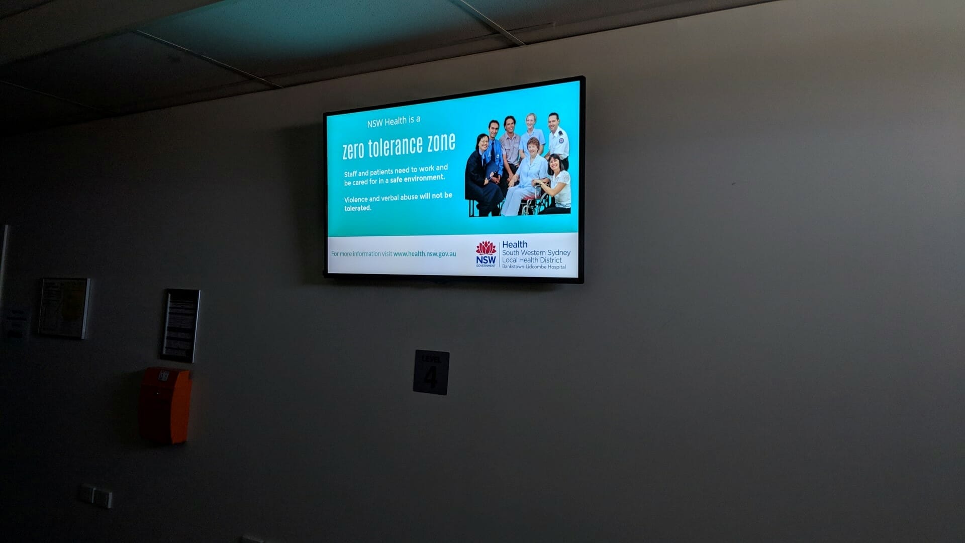 Digital Signage Software Bankstown Hospital Welcome boards Advertise Me TV