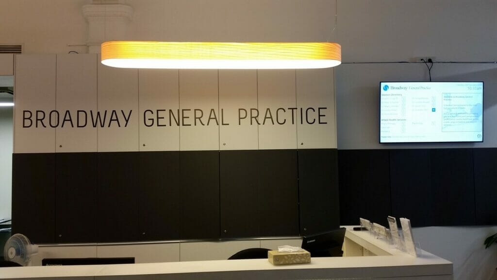 Advertise Me Digital Signage Software Healthscope Broadway Medical Centre Medical