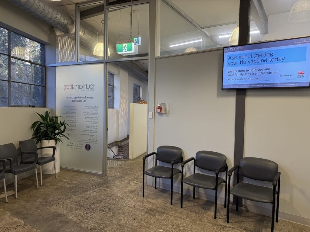 Advertise Me Digital Signage Medical Boards Fountain Street General Practice Medical Centre Waiting Room 4 2026